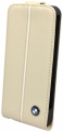 Кожаный чехол для iPhone SE/5S/5 BMW Signature Flip
