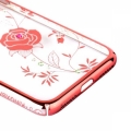 Пластиковый чехол-накладка для iPhone 7 KAVARO 50H со стразами Swarovski Rose