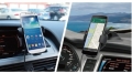 Универсальный автомобильный держатель с функцией QI-зарядки Onetto Charging Car&Desk Mount Easy Flex Wireless