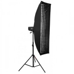 Софтбокс жаропрочный Mingxing Grid Softbox 22x90 cm