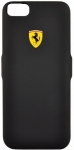 Чехол-аккумулятор Ferrari Rubber Powercase Hard 2800 mAh для iPhone 7
