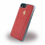 Кожаный чехол-накладка для iPhone 7 Ferrari 488 Leather Hard Case