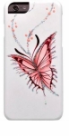 Пластиковый чехол-накладка для iPhone 6 / 6S iCover HP Happy Butterfly