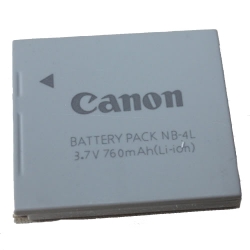 Аккумулятор NB-4L для Canon IXUS PowerShot
