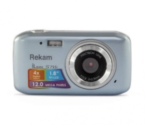 Цифровая камера Rekam iLook S755i (серый металлик)