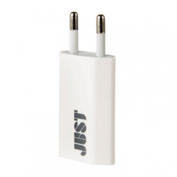 Сетевое зарядное устройство для iPhone, iPod, Samsung и HTC JUST Trust USB Wall Charger (1А/5Вт, 1USB)